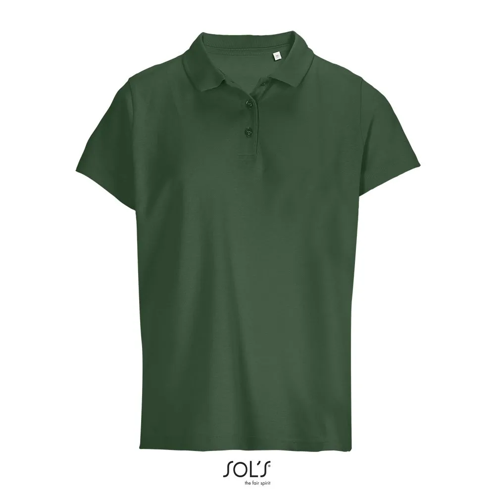 Polo Mujer SOL'S PULSE WOMEN VERDE BOTELLA