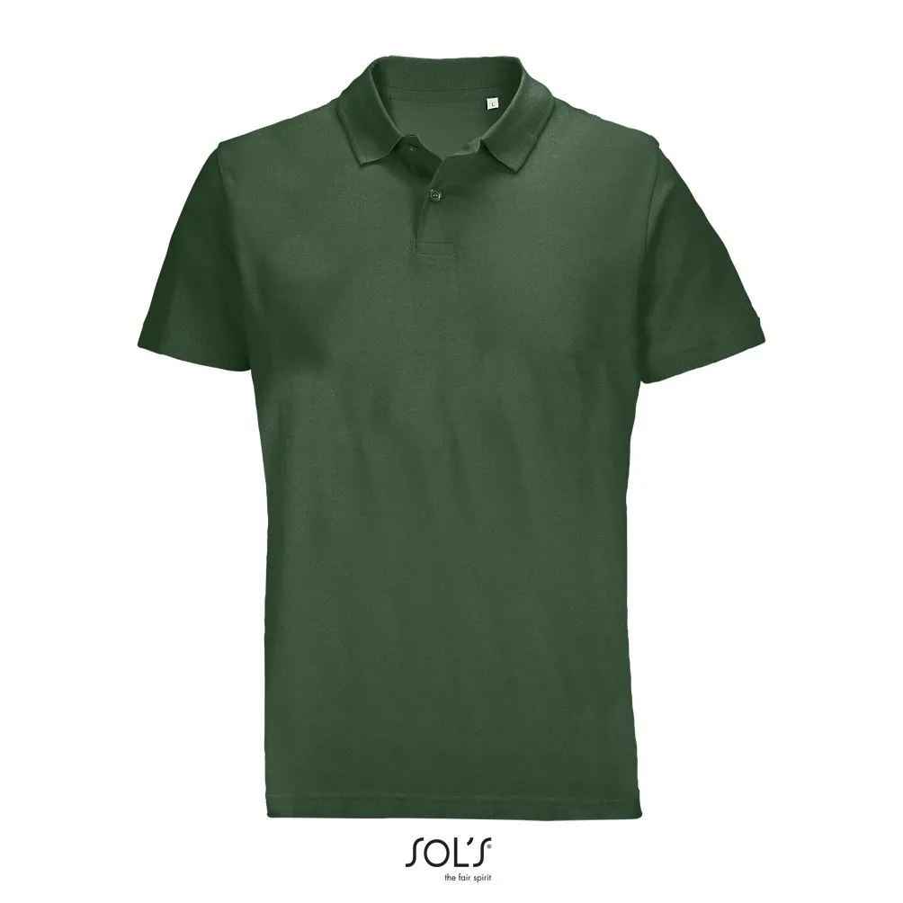Polo Unisex SOL'S PULSE VERDE BOTELLA