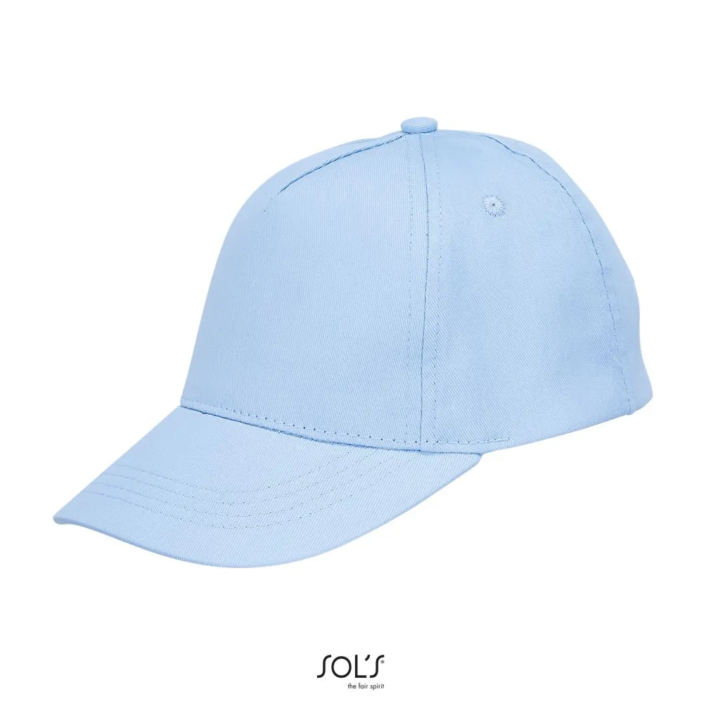 Gorra 5 Paneles Para Niños SOL'S BUZZ KIDS AZUL CIELO