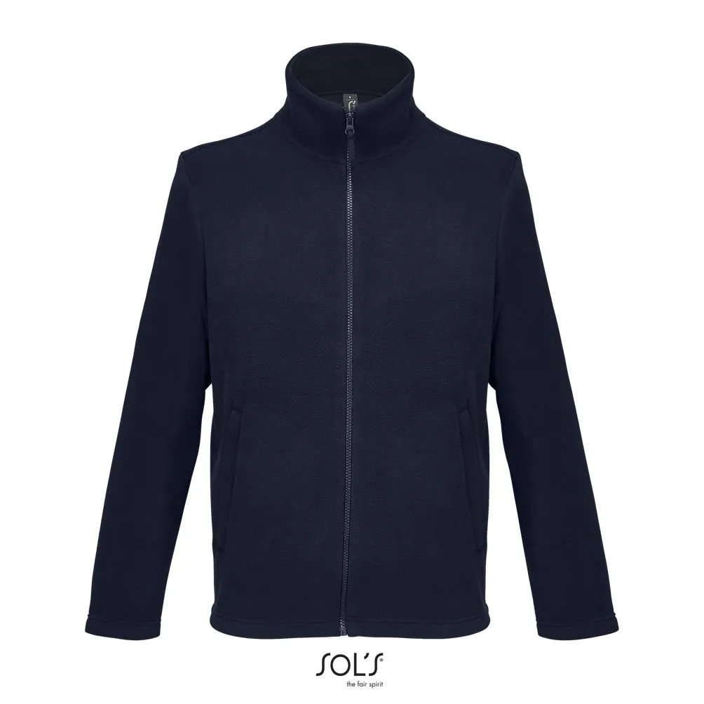 Chaqueta Micropolar Unisex Con Cremallera SOL'S NITRO FRENCH MARINO