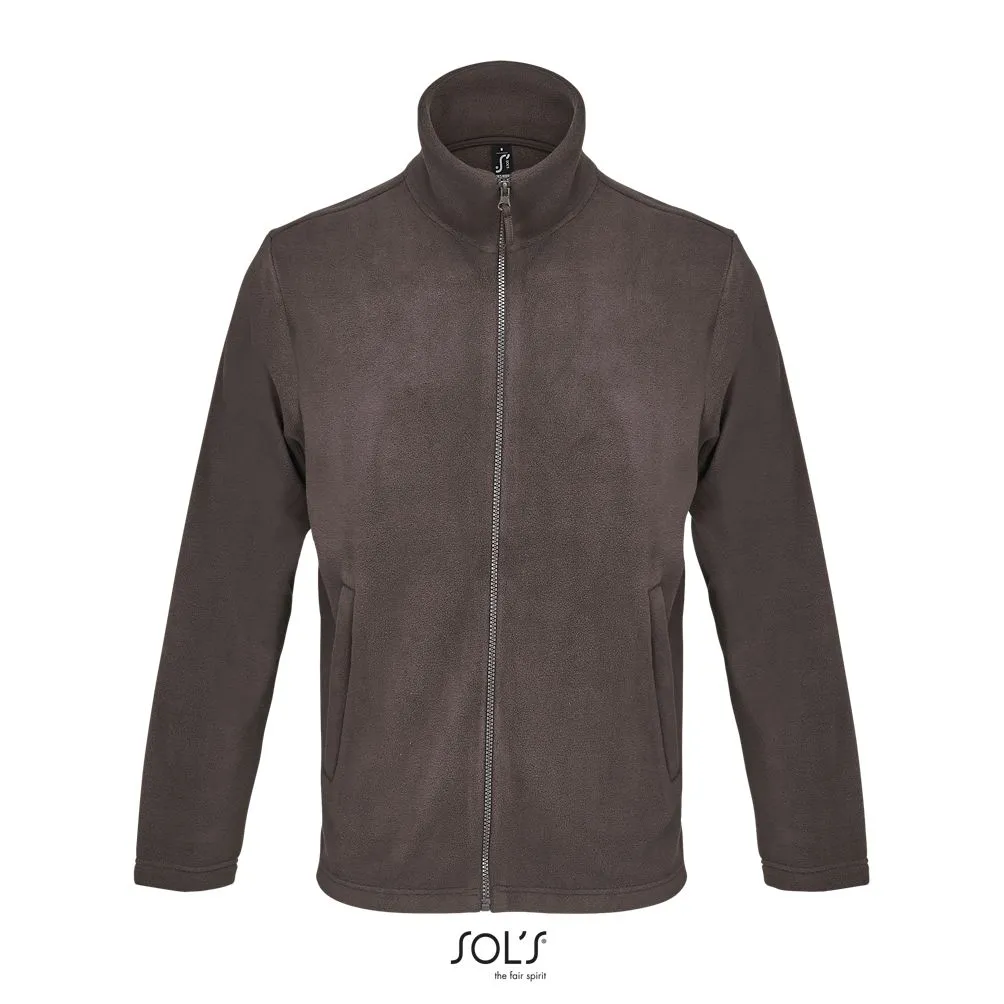 Chaqueta Micropolar Unisex Con Cremallera SOL'S NITRO CHOCOLATE OSCURO