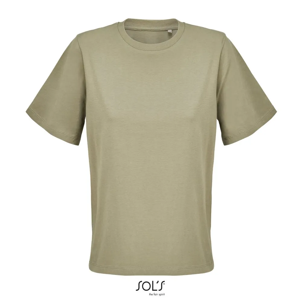 Camiseta Para Mujer SOL'S LEGEND WOMEN CAQUI