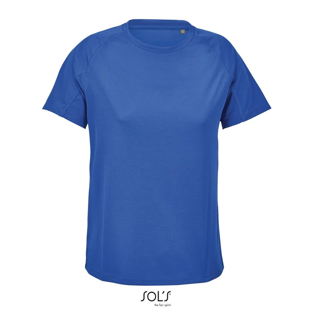 Camiseta Manga Raglán SOL'S VORTEX WOMEN AZUL ROYAL