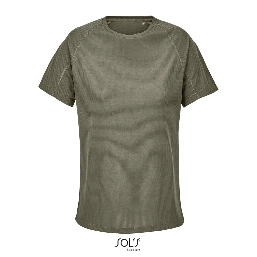 Camiseta Manga Raglán SOL'S VORTEX WOMEN ARMY