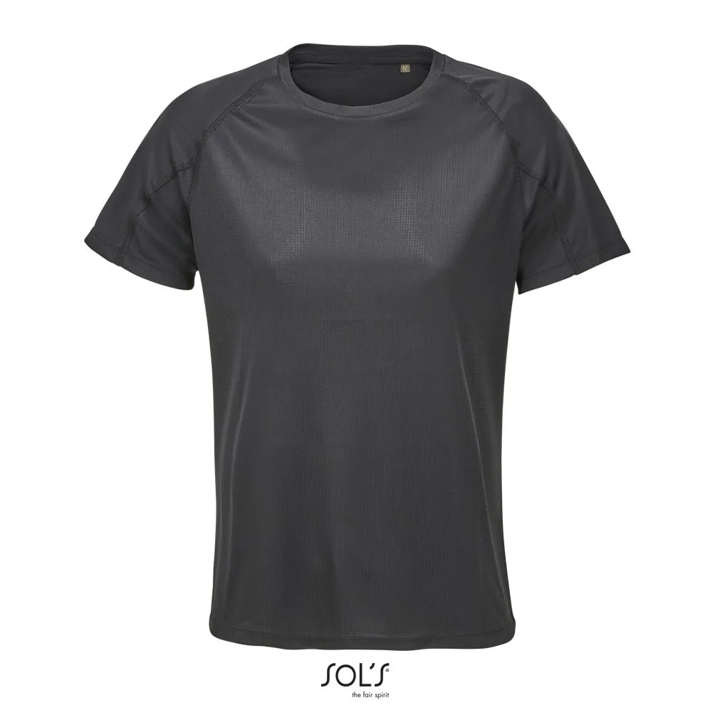 Camiseta Manga Raglán SOL'S VORTEX WOMEN NEGRO