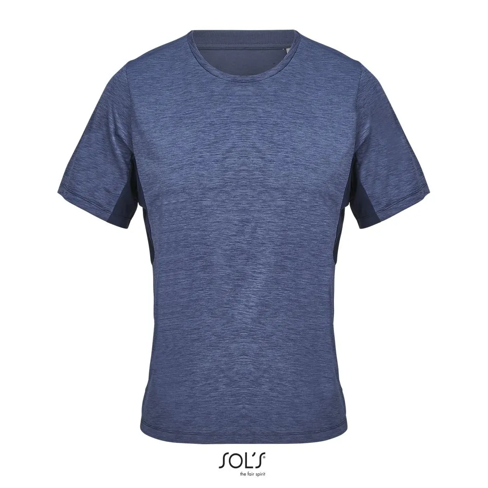 Camiseta Deportiva Unisex SOL'S STORM French Mar. Mez. / French Mar.