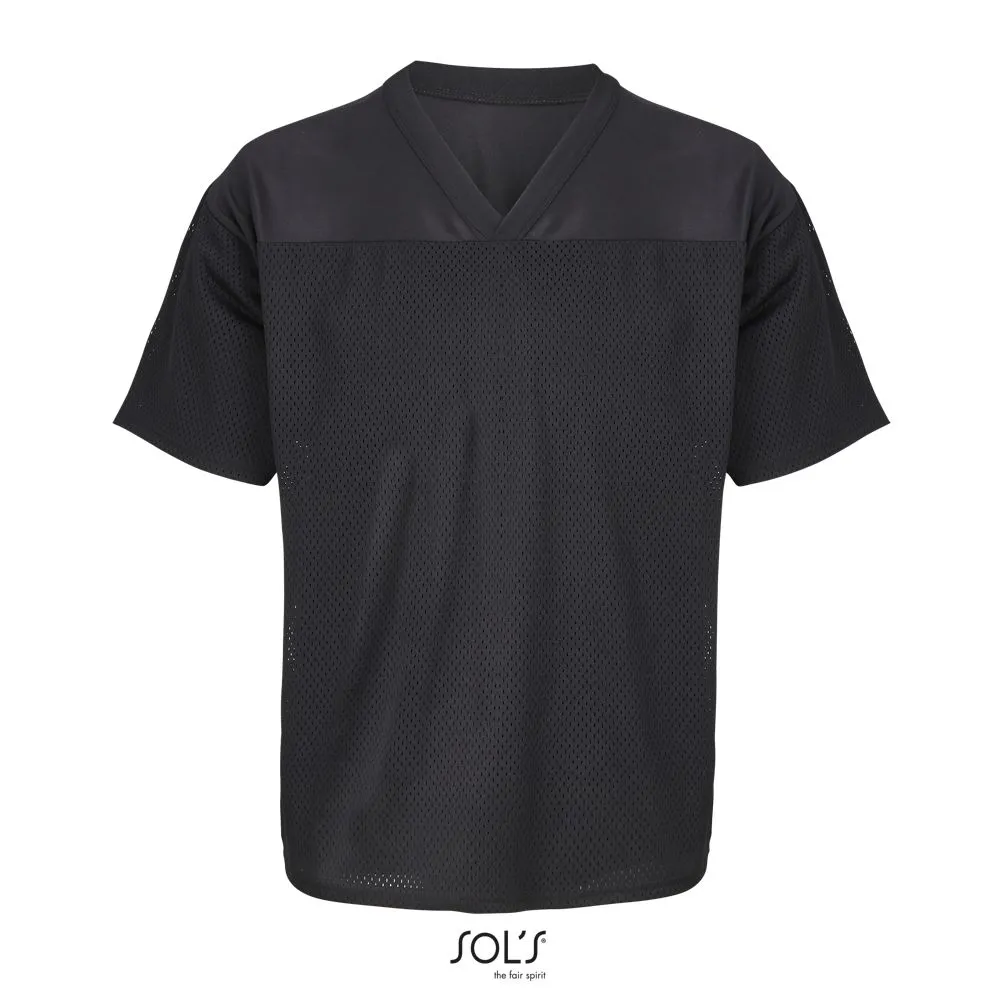 Camiseta Vintage Deportiva SOL'S NINO NEGRO