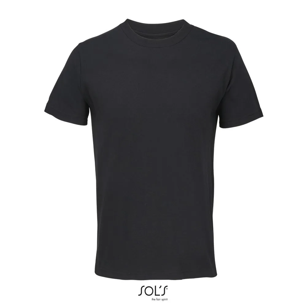 Camiseta Unisex Open-End SOL'S CLIFF NEGRO PROFUNDO