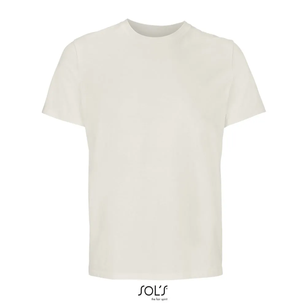 Camiseta Unisex De Fácil Cuidado SOL'S LYAM Blanco crema