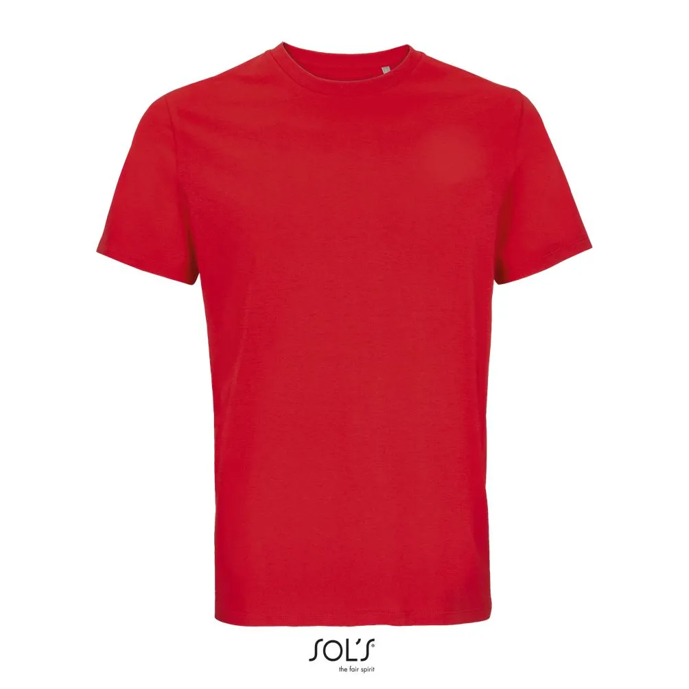 Camiseta Unisex De Fácil Cuidado SOL'S LYAM Rojo vivo