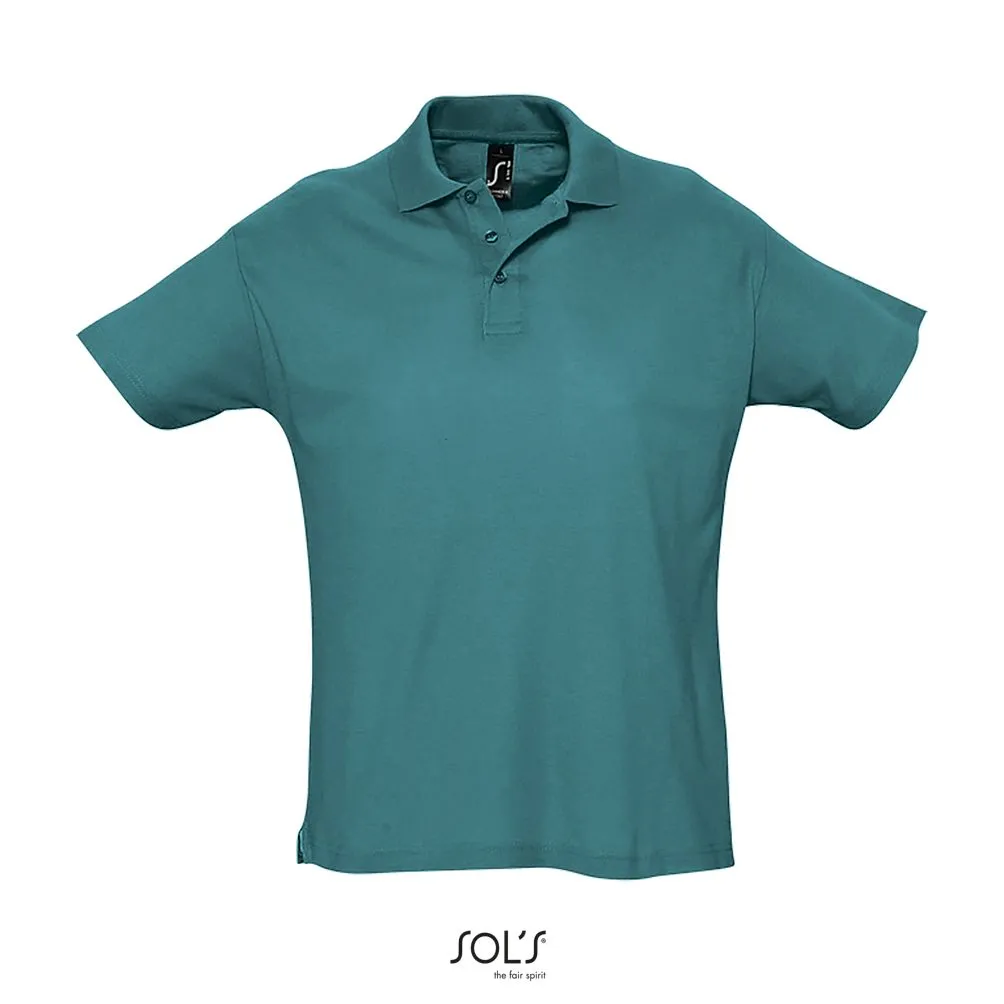 Polo Hombre Manga Corta SOL'S SUMMER II AZUL DUCK