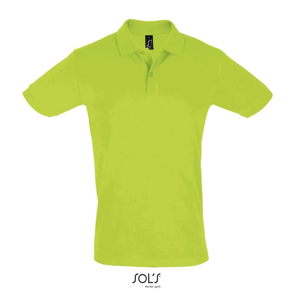 Polo Hombre Manga Corta SOL'S PERFECT MEN VERDE MANZANA