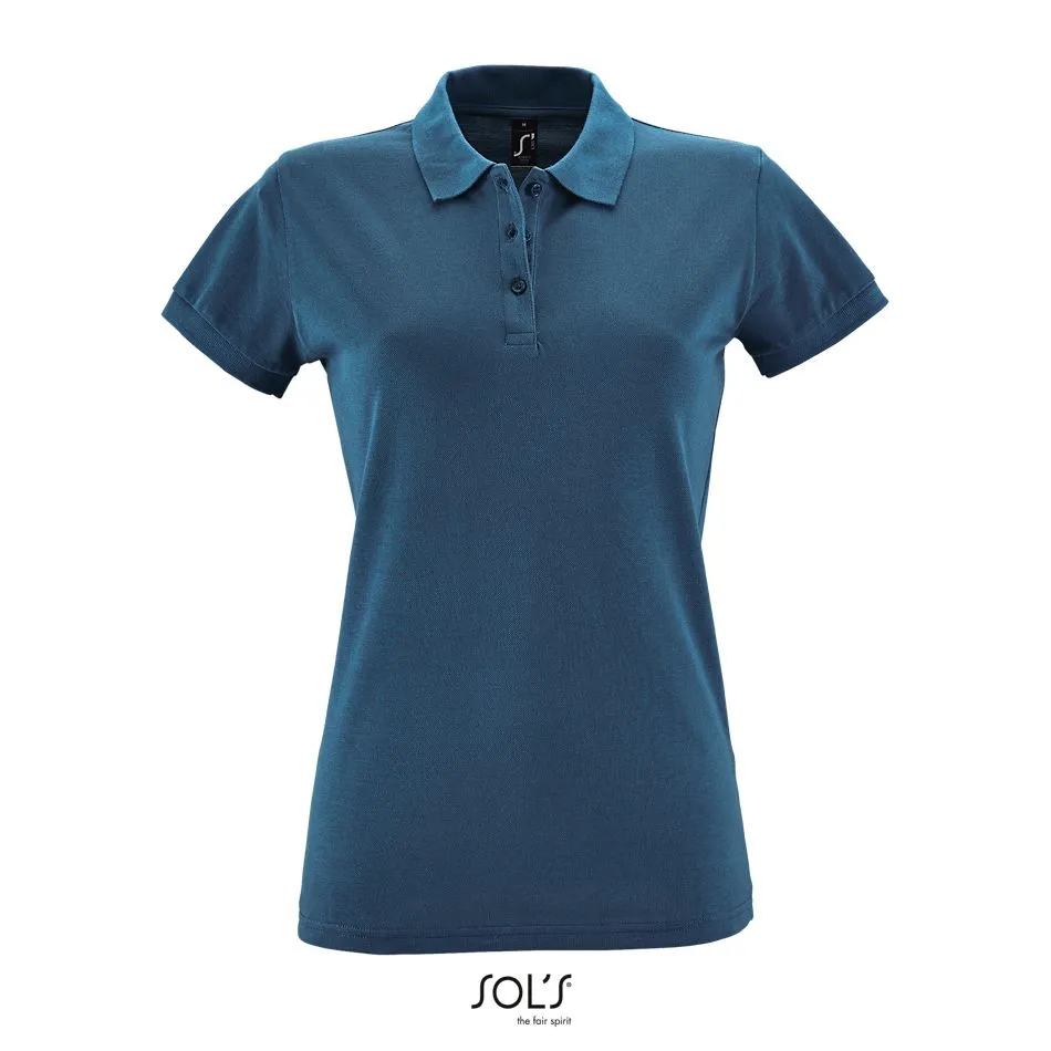 Polo Mujer Manga Corta SOL'S PERFECT WOMEN Azul pizarra
