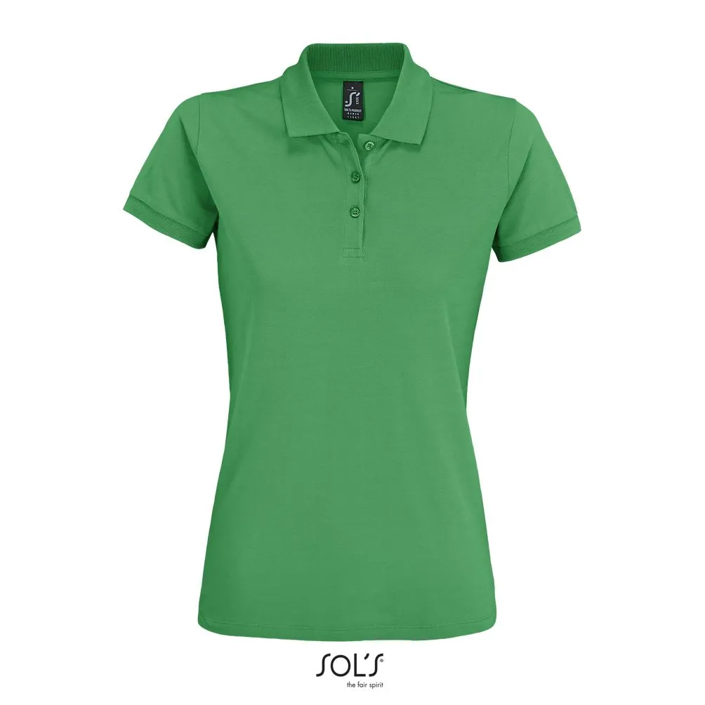 Polo Mujer Manga Corta SOL'S PERFECT WOMEN Verde Primavera