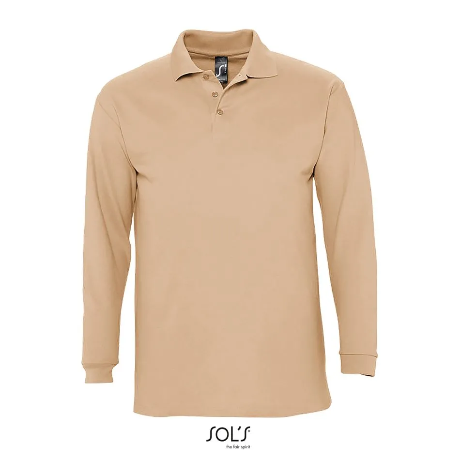 Polo Manga Larga Para Hombre SOL'S WINTER II ARENA