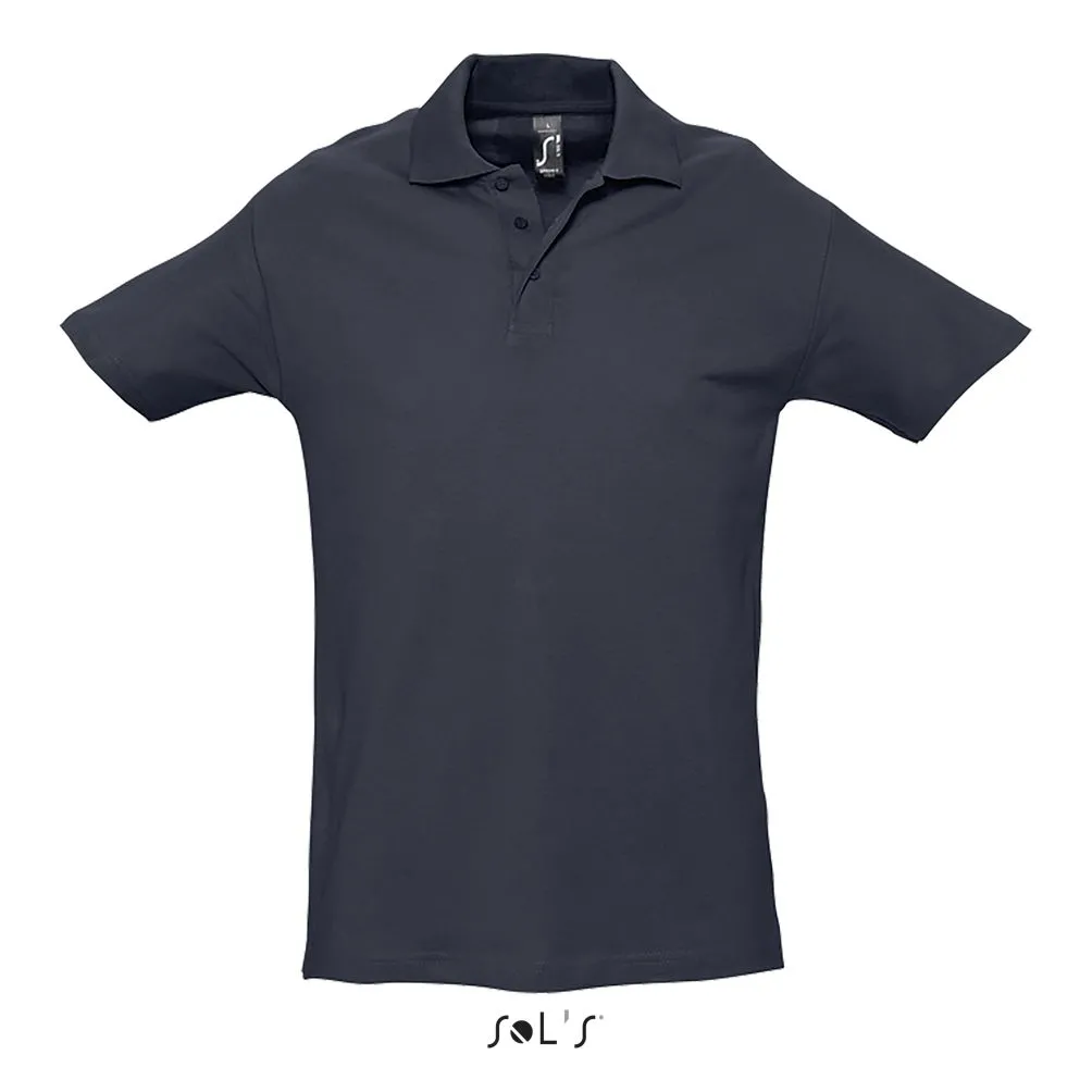 Polo Hombre SOL'S SPRING II AZUL MARINO