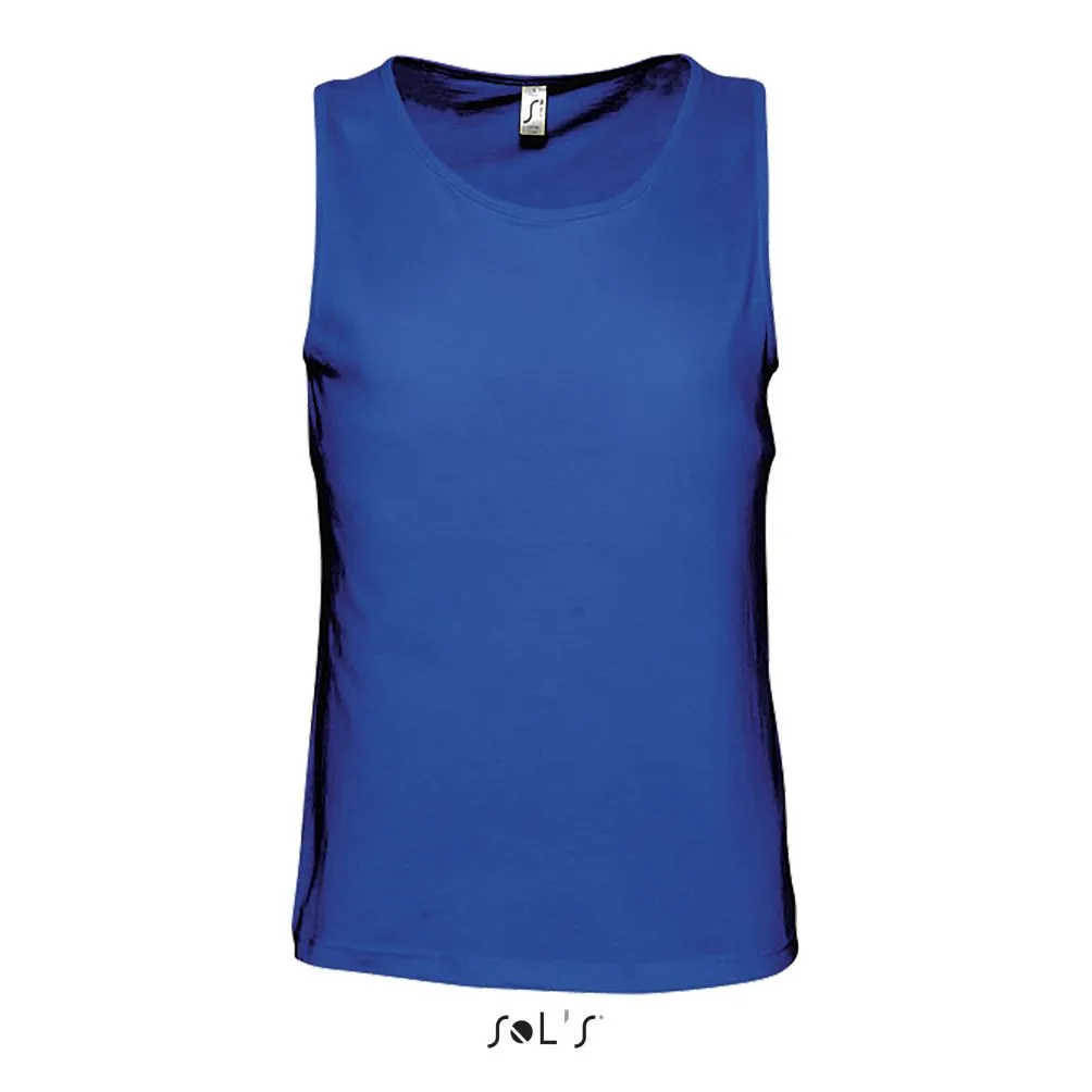 Camiseta Hombre Sin Mangas SOL'S JUSTIN AZUL ROYAL