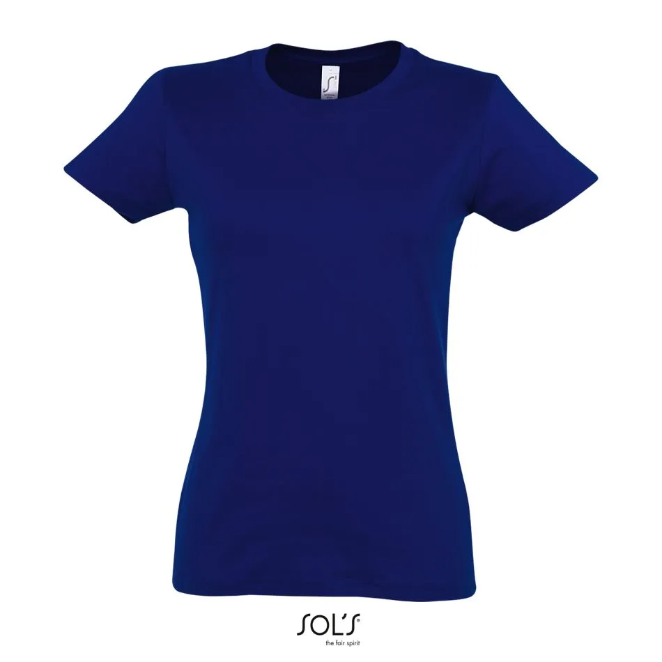 Camiseta Mujer Cuello Redondo SOL'S IMPERIAL WOMEN Ultramarino