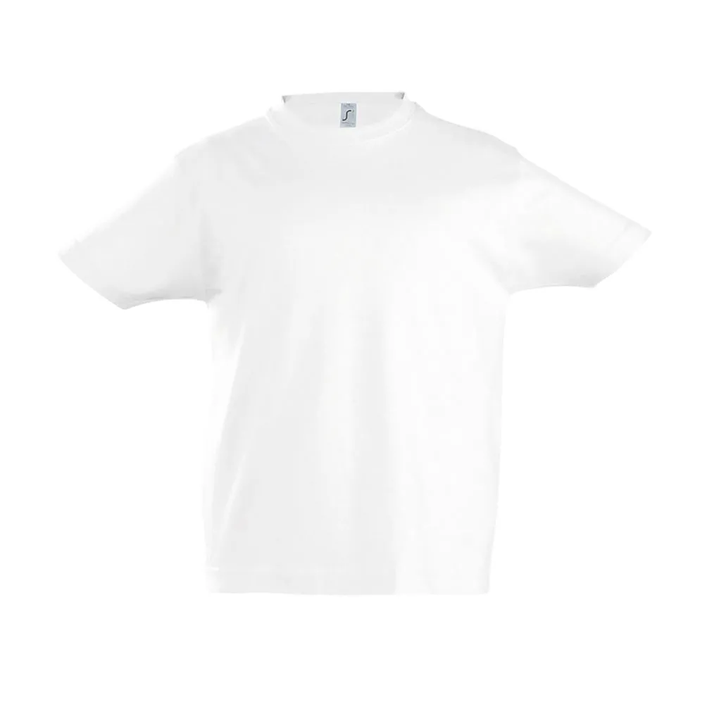 Camiseta Niño Cuello Redondo SOL'S IMPERIAL KIDS Blanco Profundo