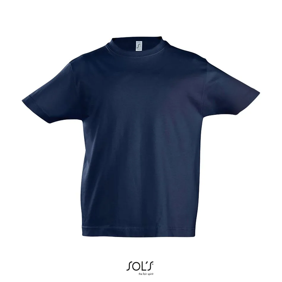 Camiseta Niño Cuello Redondo SOL'S IMPERIAL KIDS FRENCH MARINO