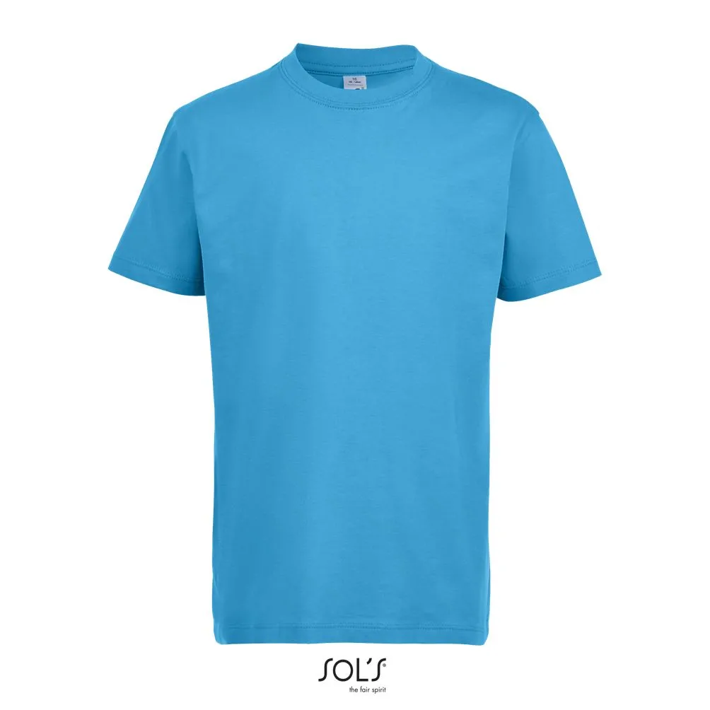 Camiseta Niño Cuello Redondo SOL'S IMPERIAL KIDS AQUA