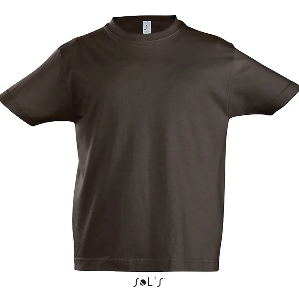 Camiseta Niño Cuello Redondo SOL'S IMPERIAL KIDS CHOCOLATE