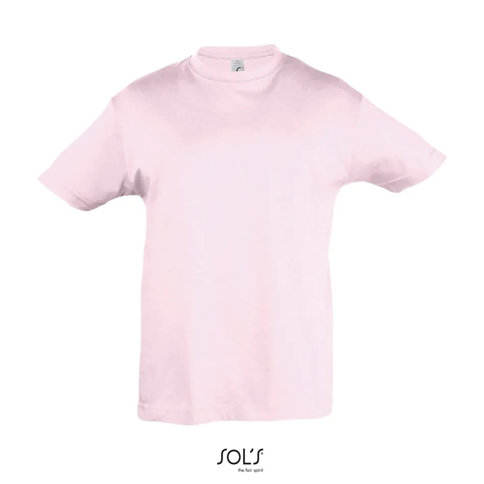 Camiseta Niño Cuello Redondo SOL'S REGENT KIDS ROSA PÁLIDO