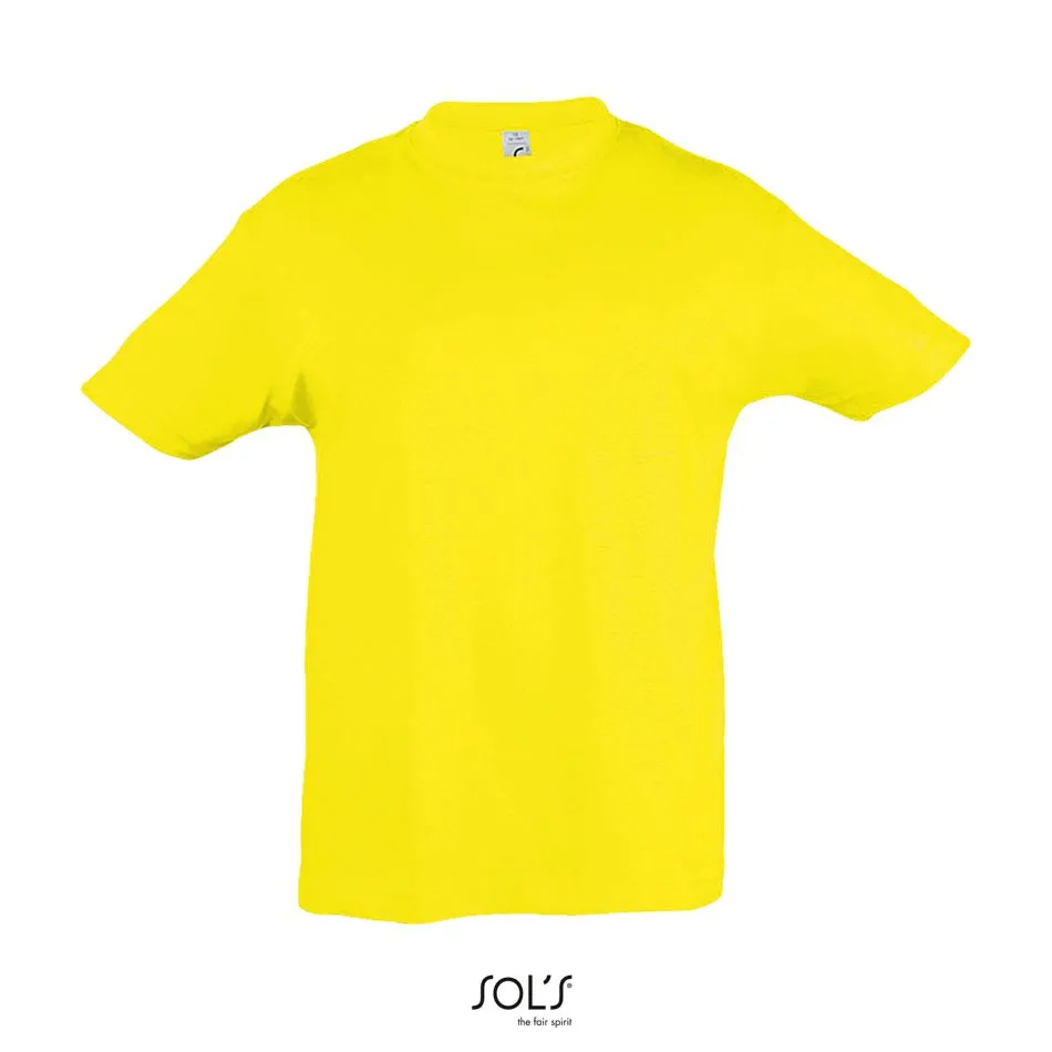 Camiseta Niño Cuello Redondo SOL'S REGENT KIDS LIMÓN