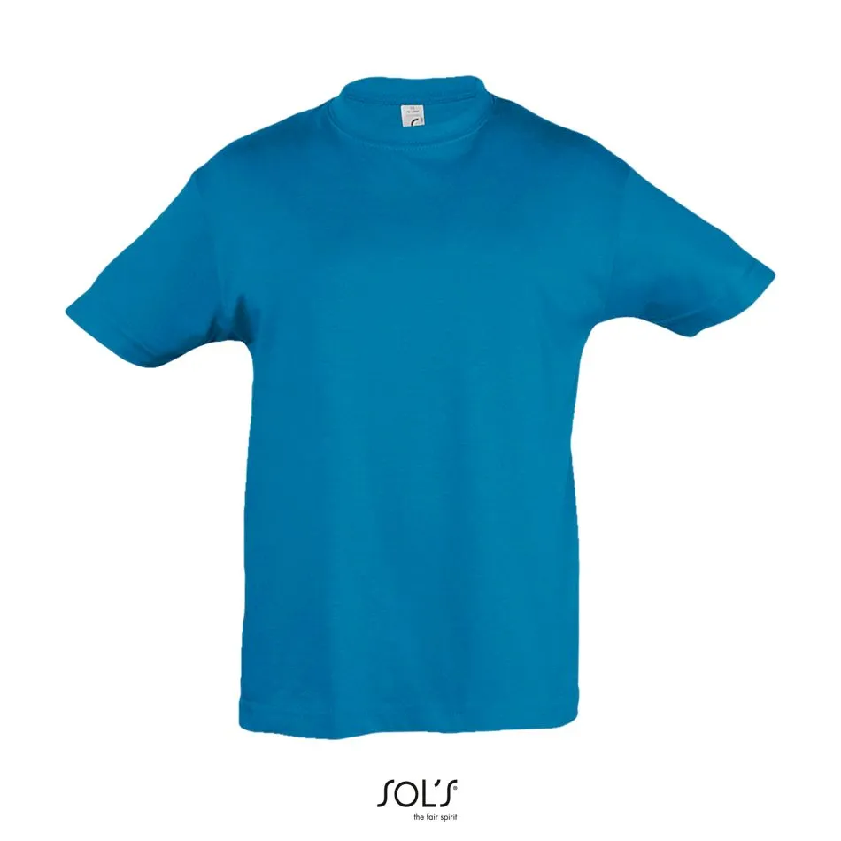 Camiseta Niño Cuello Redondo SOL'S REGENT KIDS AQUA