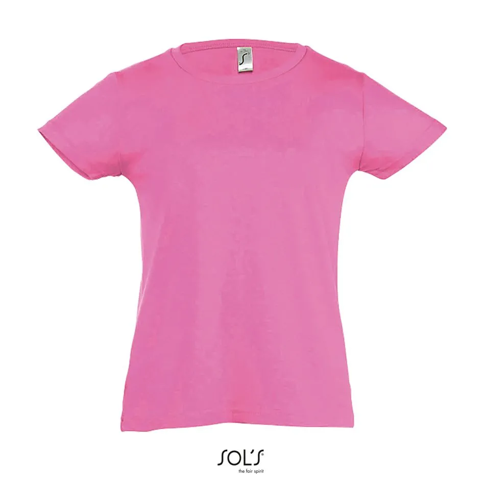 Camiseta Niña SOL'S CHERRY ROSA ORQUÍDEA