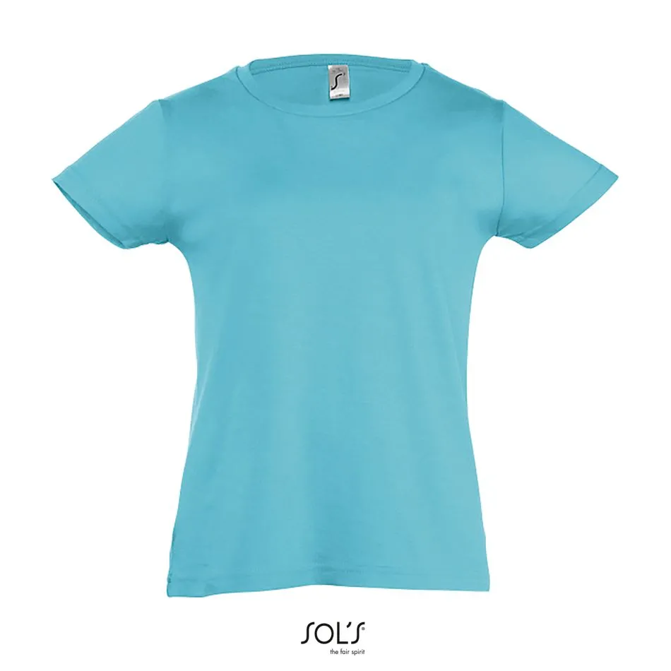 Camiseta Niña SOL'S CHERRY AZUL ATOLÓN