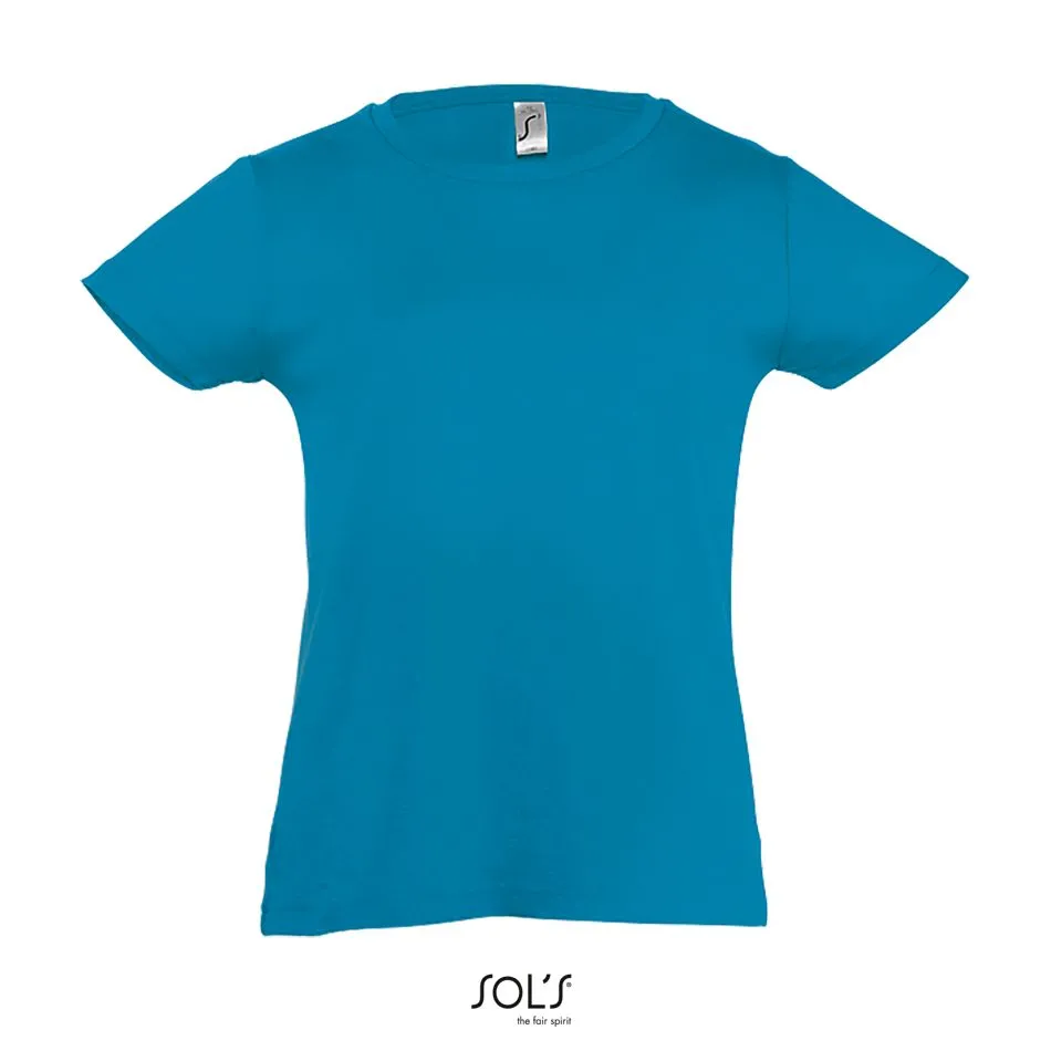 Camiseta Niña SOL'S CHERRY AQUA