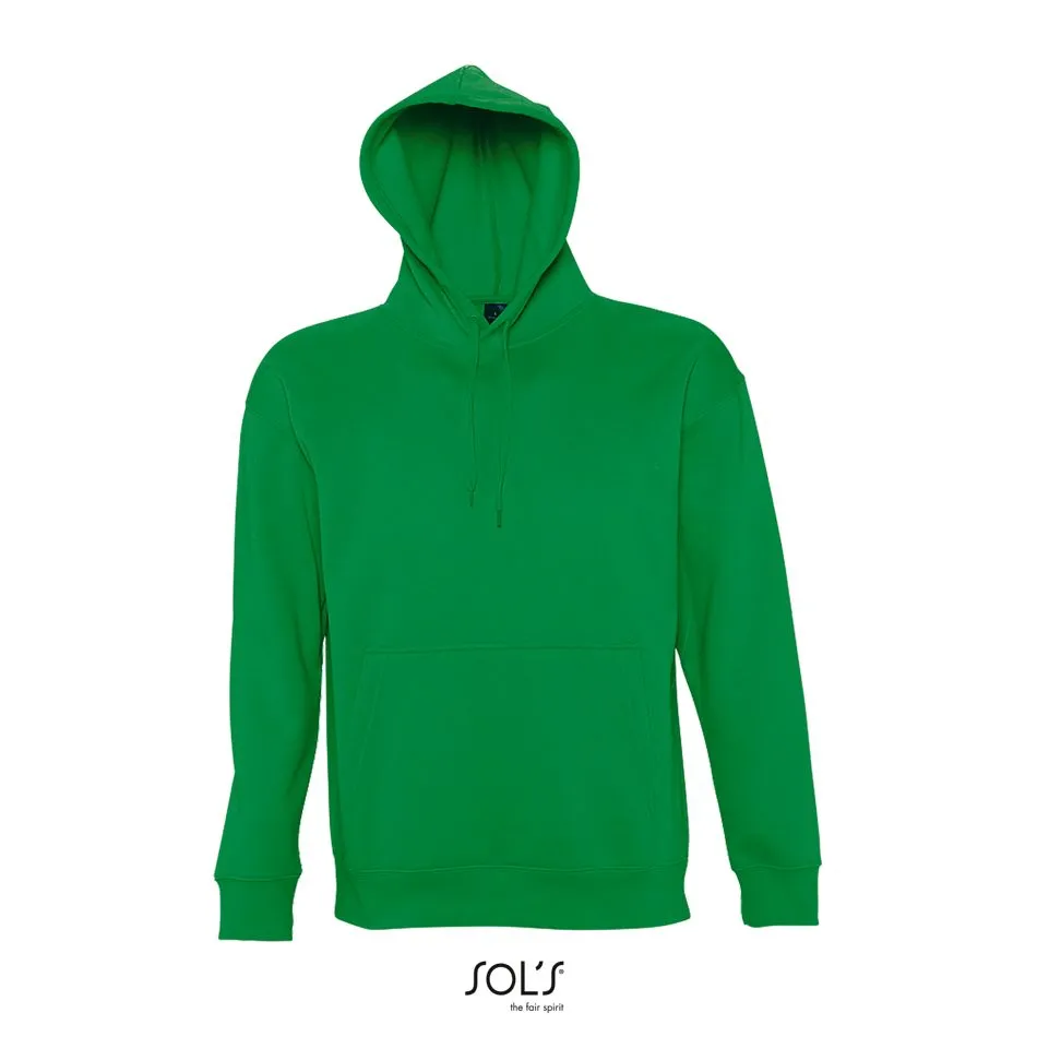 Sudadera Unisex Con Capucha SOL'S SLAM VERDE PRADERA