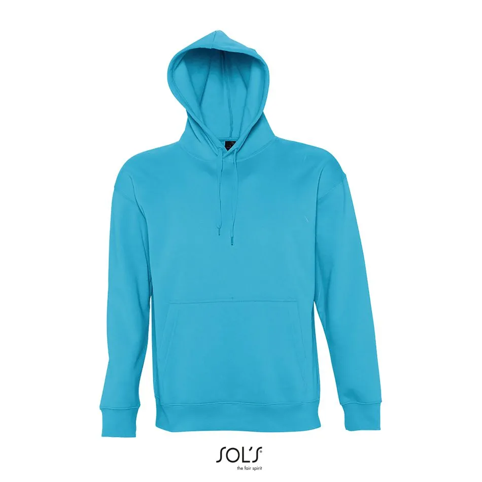 Sudadera Unisex Con Capucha SOL'S SLAM TURQUESA