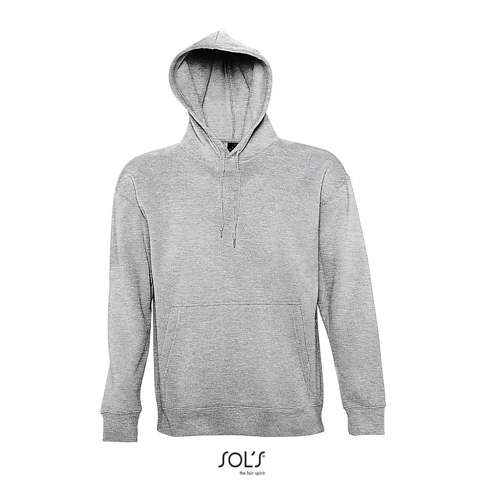 Sudadera Unisex Con Capucha SOL'S SLAM GRIS MEZCLA