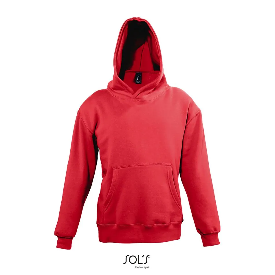 Sudadera Niño Con Capucha SOL'S SLAM KIDS ROJO