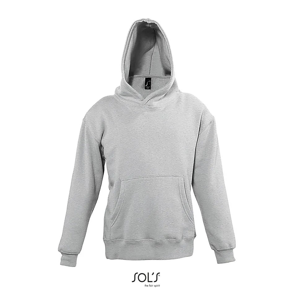 Sudadera Niño Con Capucha SOL'S SLAM KIDS GRIS MEZCLA