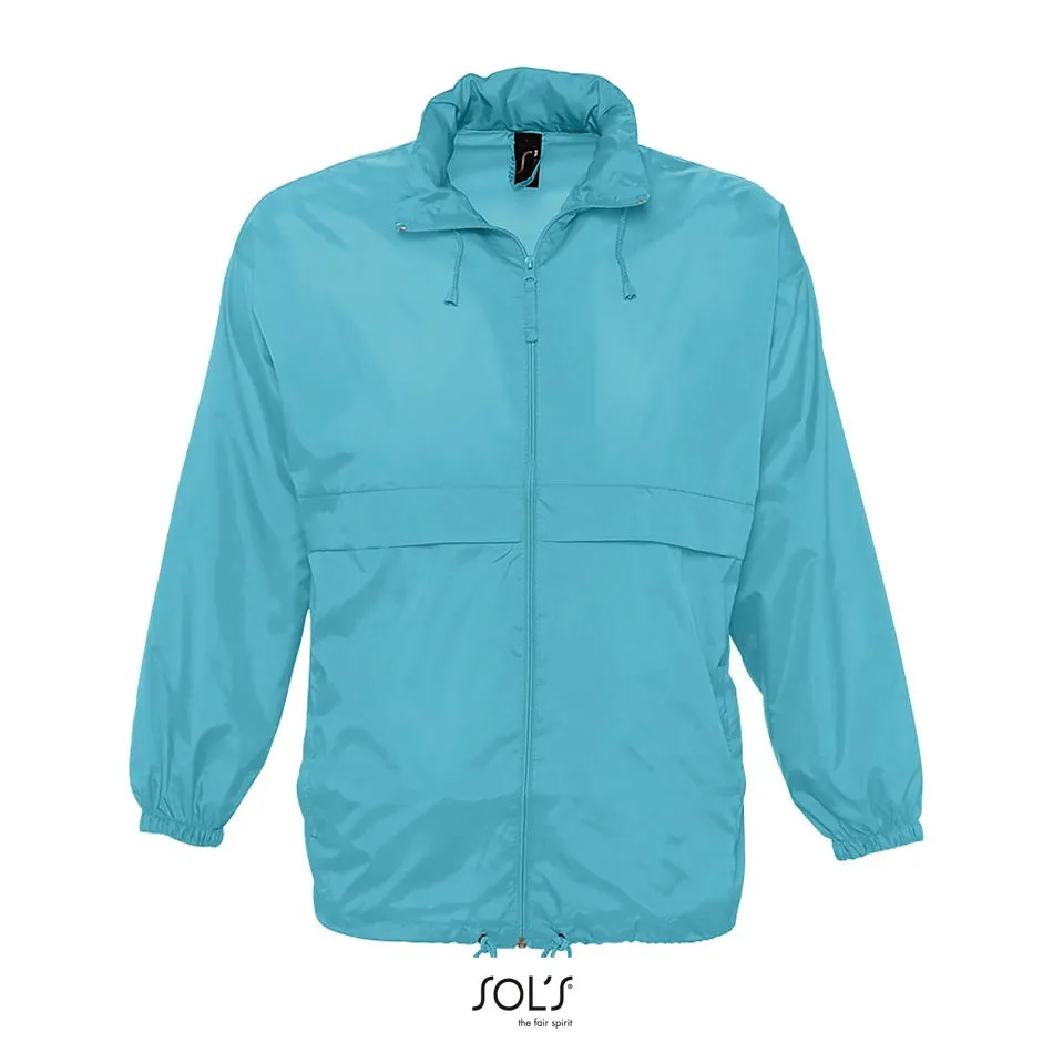 Cortaviento Unisex Hidrófugo SOL'S SURF AZUL ATOLÓN
