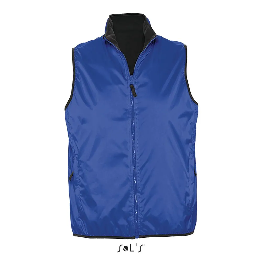 Chaleco Unisex Reversible Y Contrastado SOL'S WINNER AZUL ROYAL