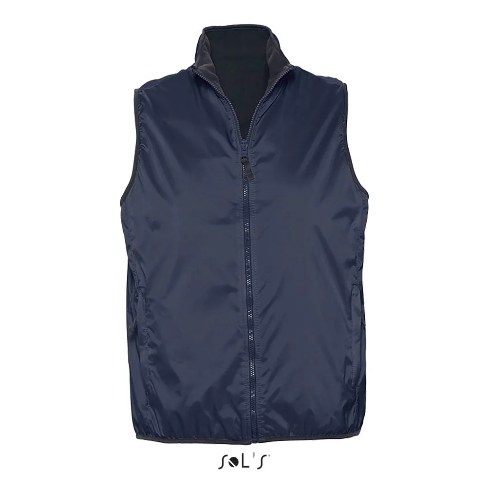 Chaleco Unisex Reversible Y Contrastado SOL'S WINNER AZUL MARINO