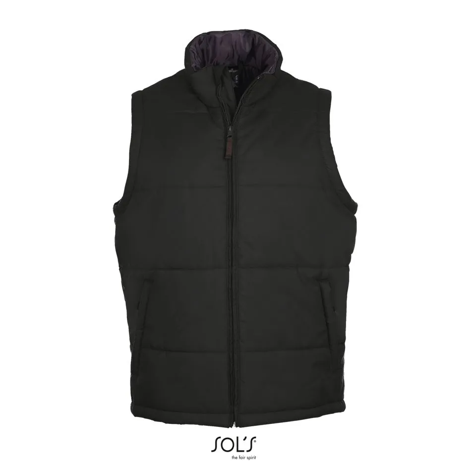 Chaleco Acolchado SOL'S WARM ANTRACITA