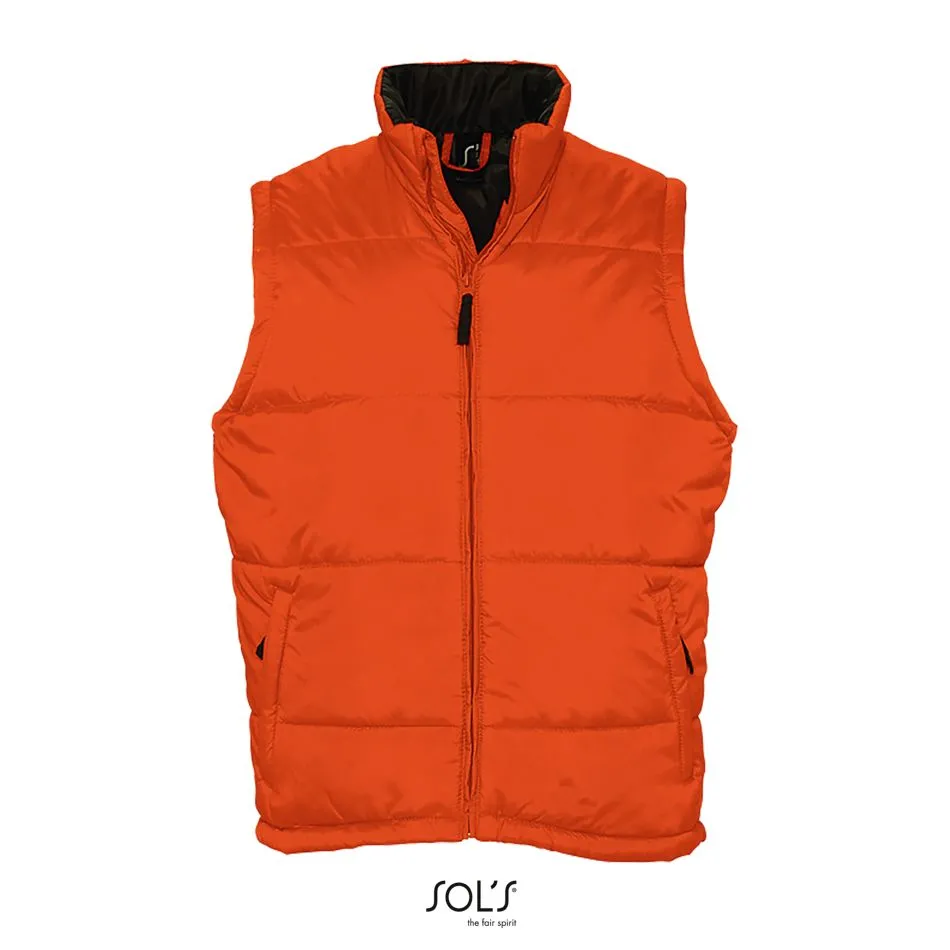Chaleco Acolchado SOL'S WARM NARANJA