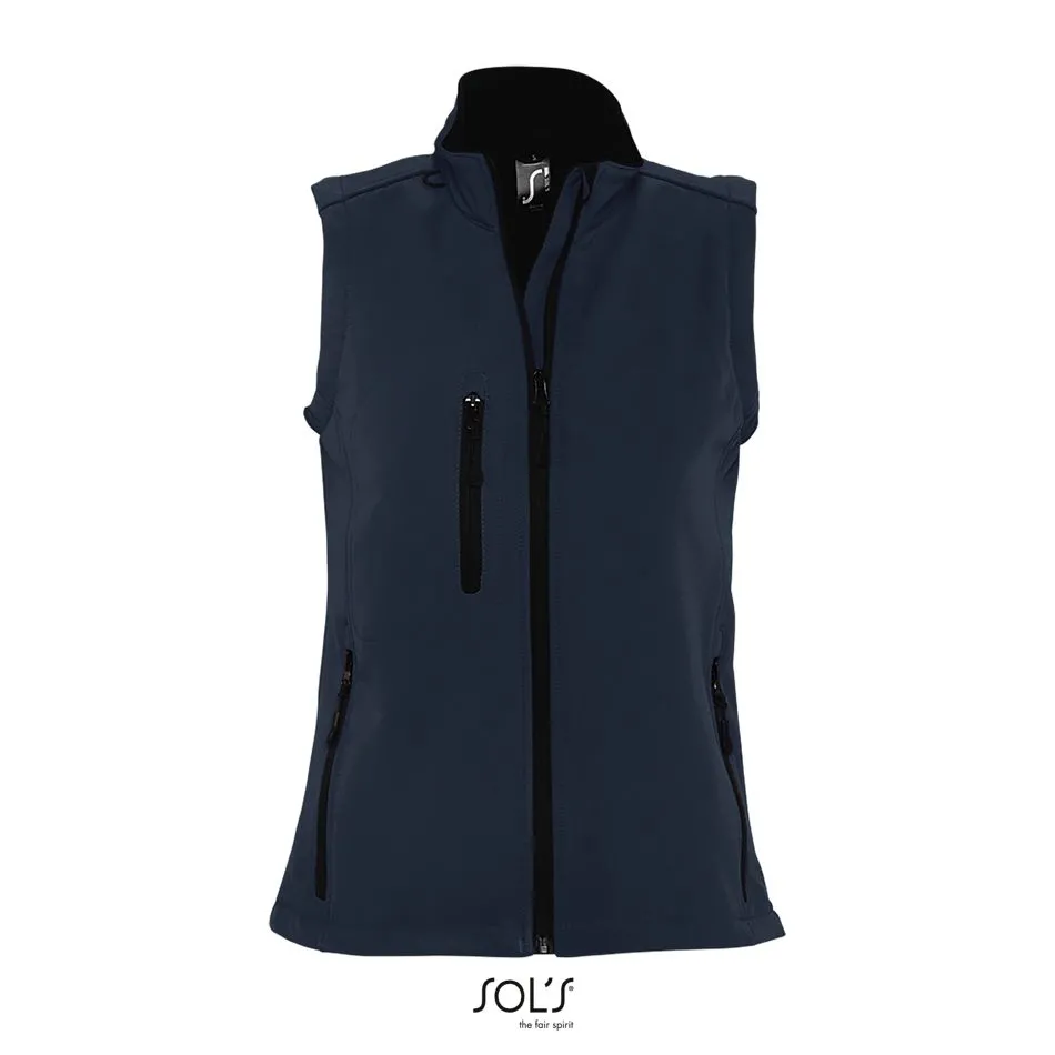 Chaleco Softshell Para Mujer SOL'S RALLYE WOMEN FRENCH MARINO