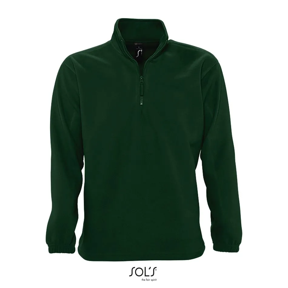 Polar Unisex Media Cremallera SOL'S NESS VERDE PINO