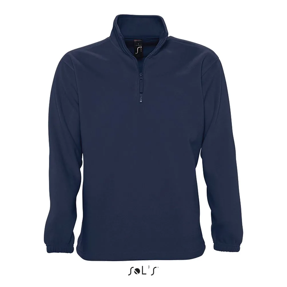 Polar Unisex Media Cremallera SOL'S NESS AZUL MARINO