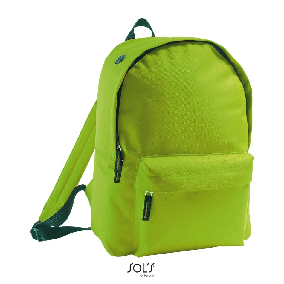Mochila De Poliéster 600D SOL'S RIDER VERDE MANZANA
