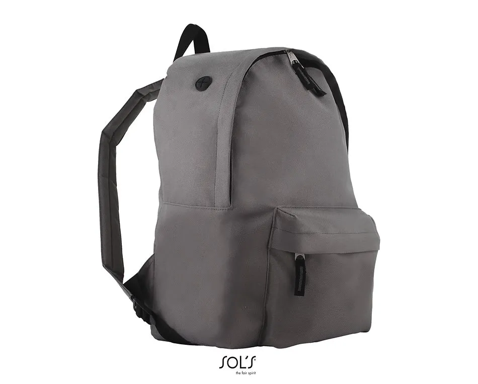 Mochila De Poliéster 600D SOL'S RIDER GRAFITO