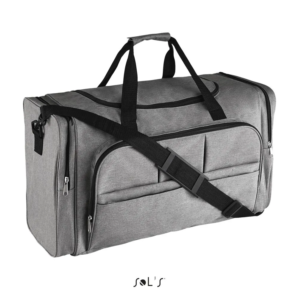 Bolsa De Deporte Multi Bolsillos De Poliéster 600D SOL'S WEEK-END GRIS MEZCLA