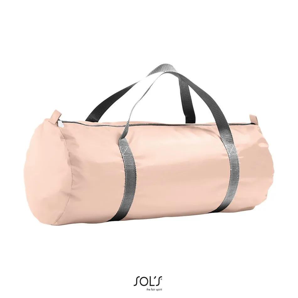 Bolsa De Viaje Ligera 420 D En Poliéster SOL'S SOHO 52 Rosa Crema
