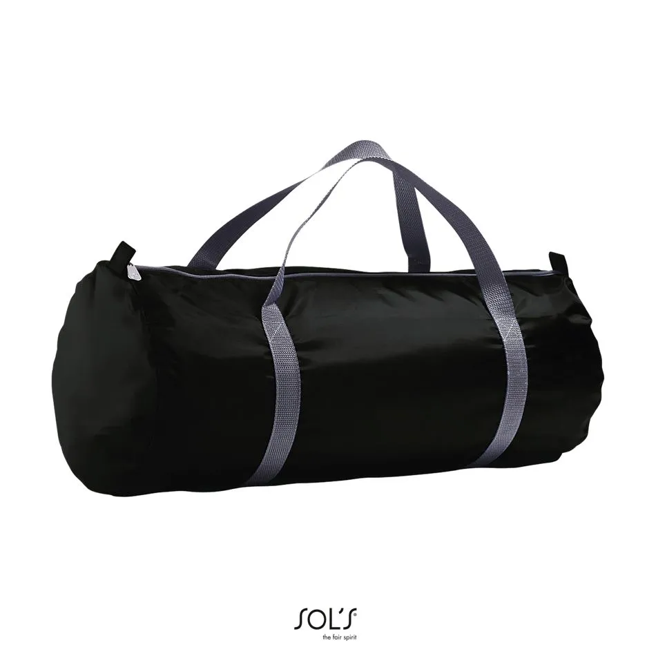 Bolsa De Viaje Ligera 420 D En Poliéster SOL'S SOHO 52 NEGRO